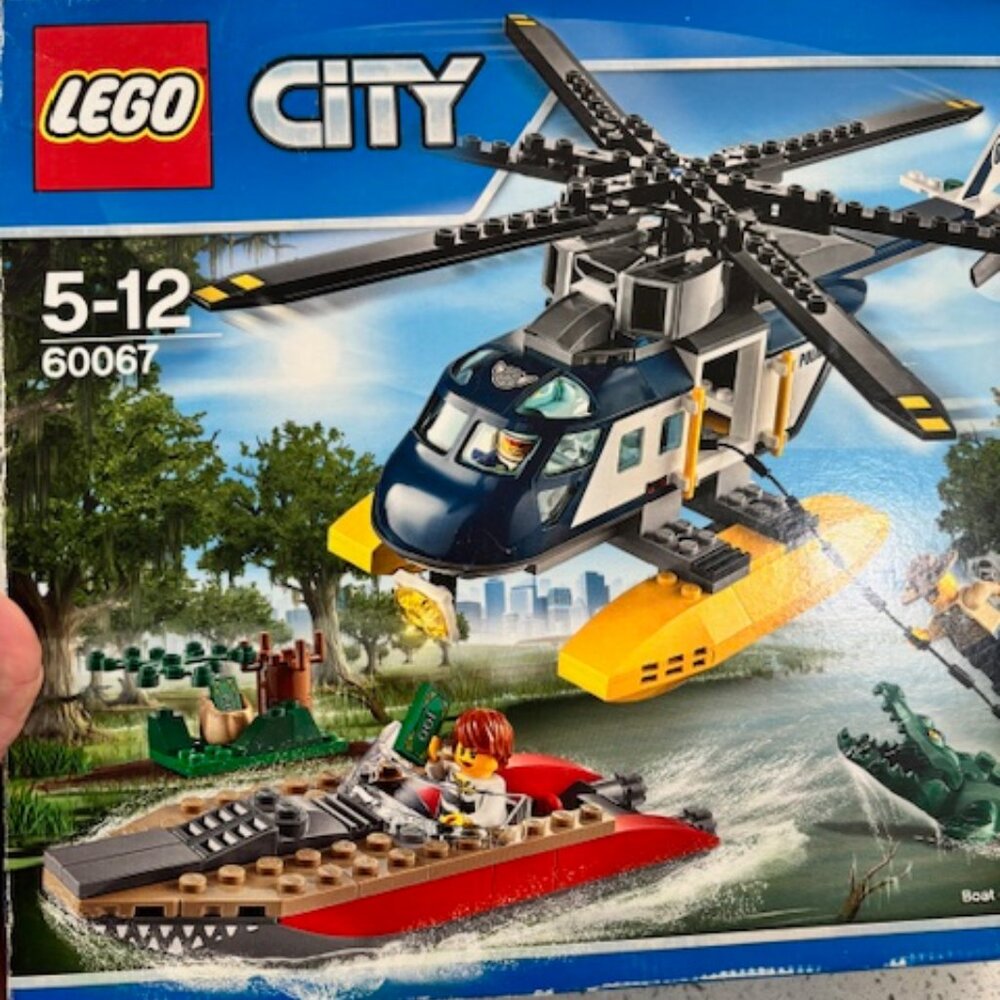 Lego City Helicopter + Boat